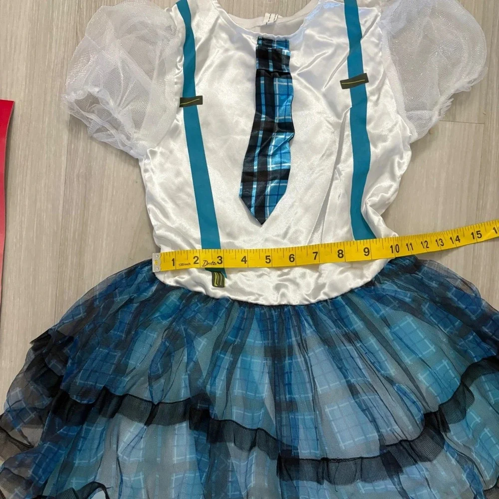 Geek Chic Tutu Dress Child Costume Halloween Fits Most School Girl Size 10